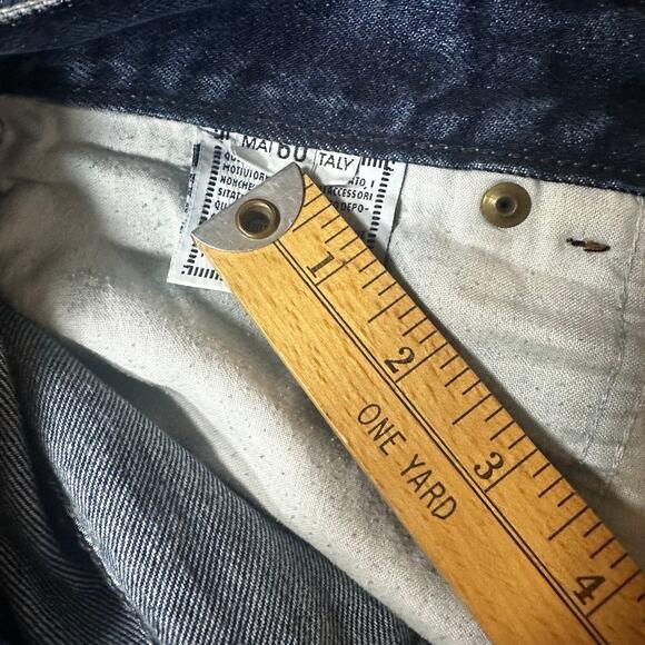 Wampum Gold Series Indigo Jeans Vintage 90s Regular Fit Size 60 - W 40 - Picture 9 of 15